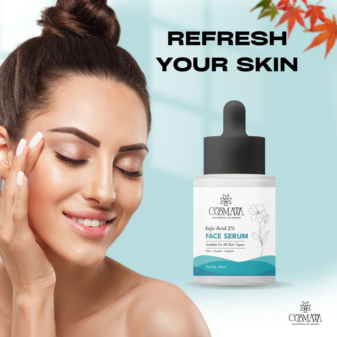 Cosmata Kojic Acid 2% Serum 30ml – Pigmentation & Dark Spot Corrector