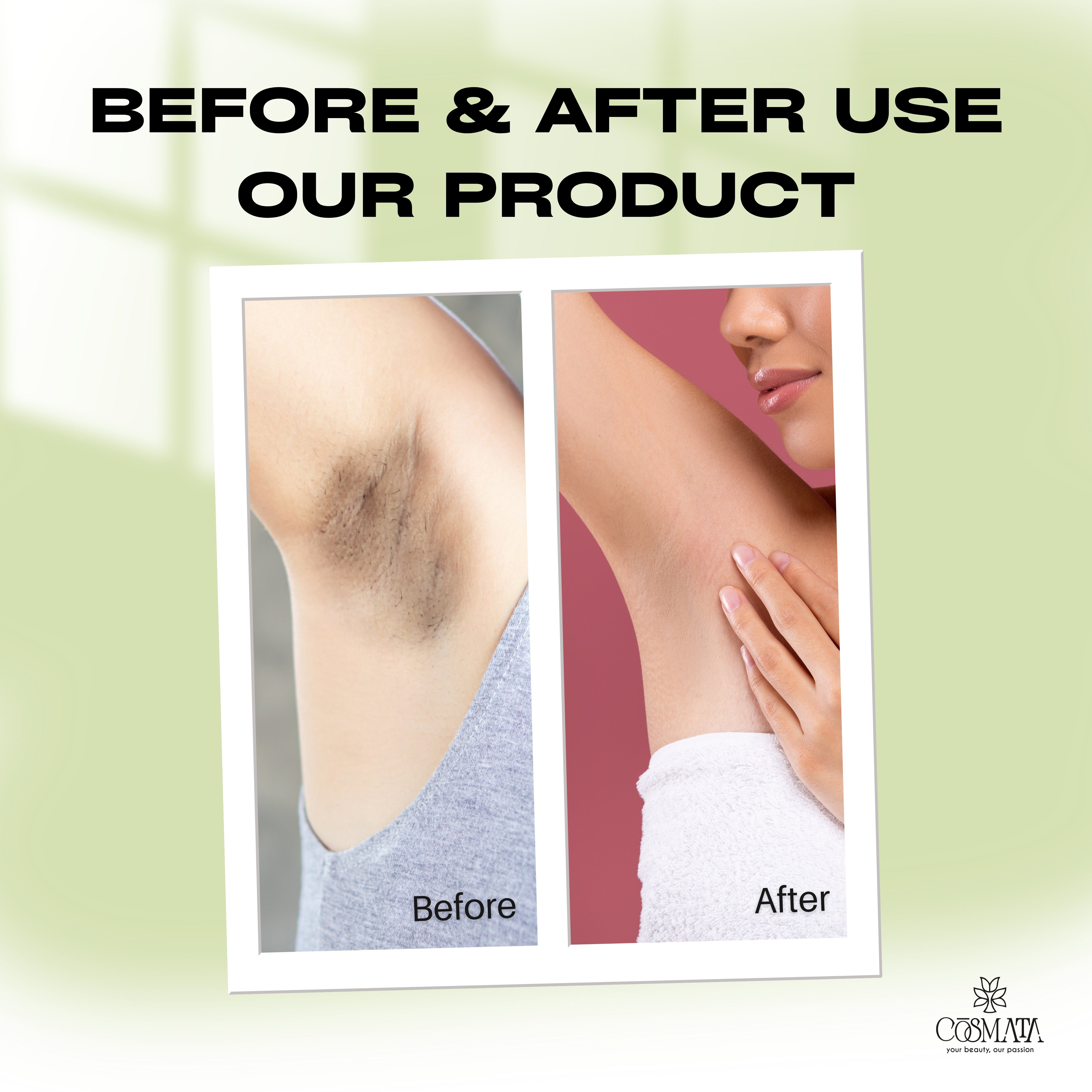 Cosmata Aloe Vera Roll-on 50ml – Underarm Brightening & Long-Lasting Freshness