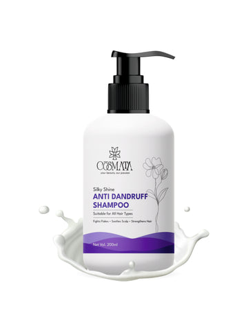 Cosmata Anti-Dandruff Shampoo 200ml – Flake-Free, Itch Relief & Scalp Care
