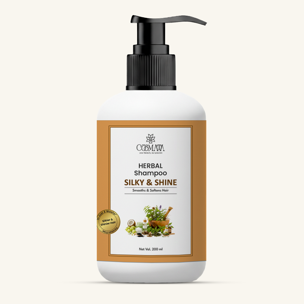 Cosmata Herbal Shampoo - Silky & Shine (200 ml)