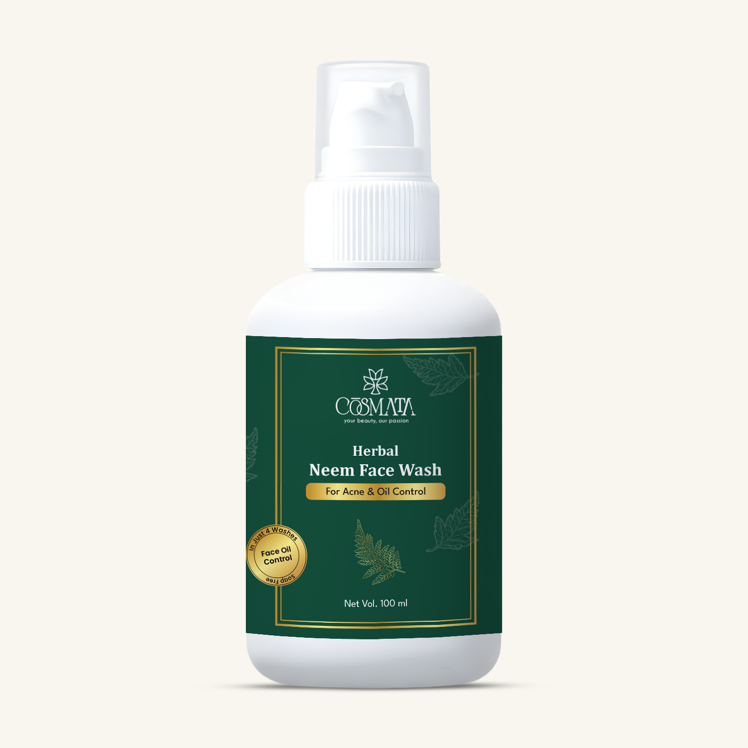 Cosmata Herbal Neem Face Wash (100 ml)