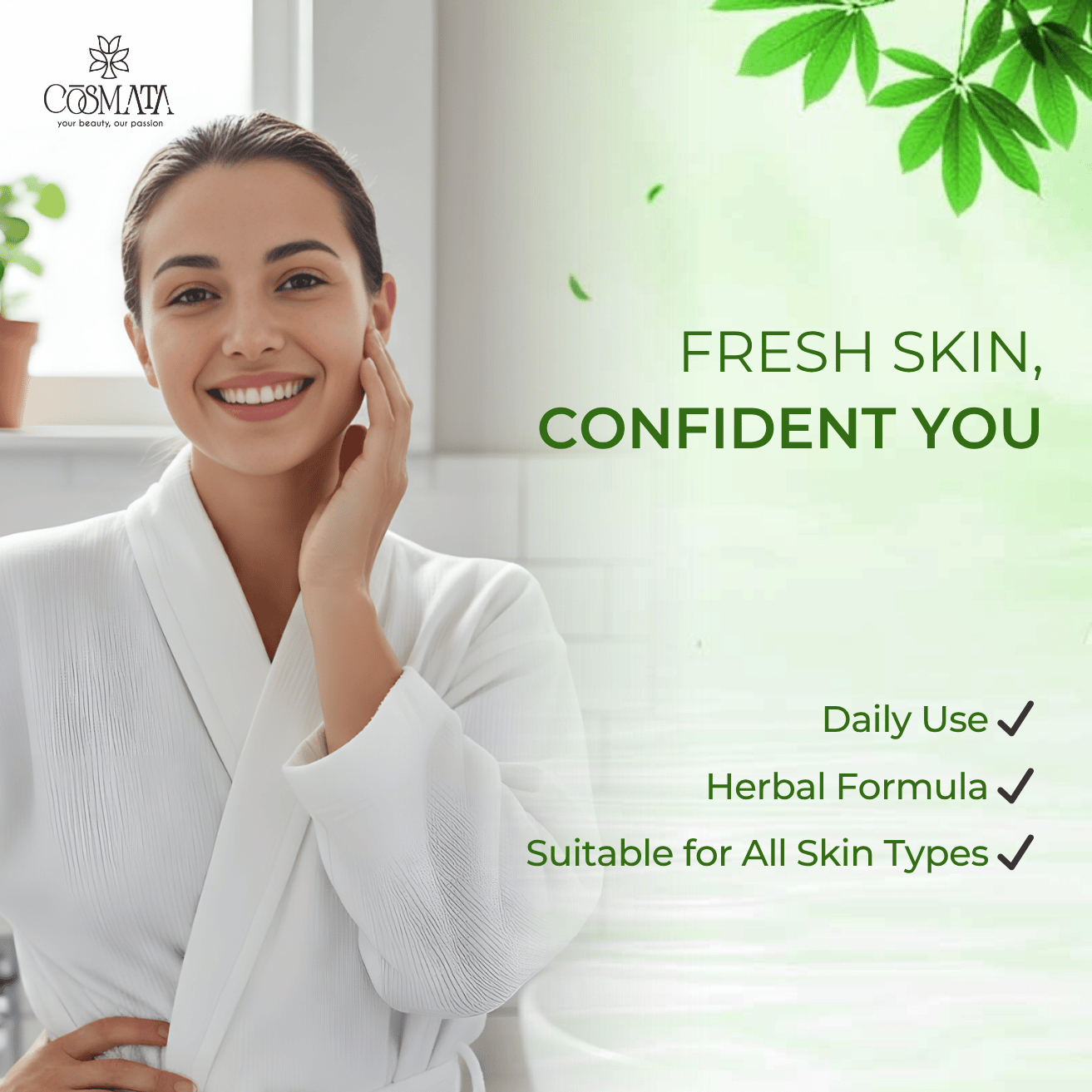Cosmata Herbal Neem Face Wash (100 ml) 6